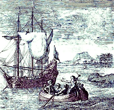 Dampier and the Cygnet